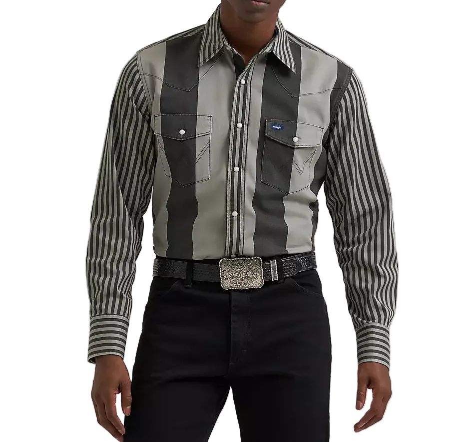 Wrangler Brushpopper Western Snap Men's Workshirt