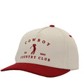 Cowboy Country Club Two Tone Golfer Cap