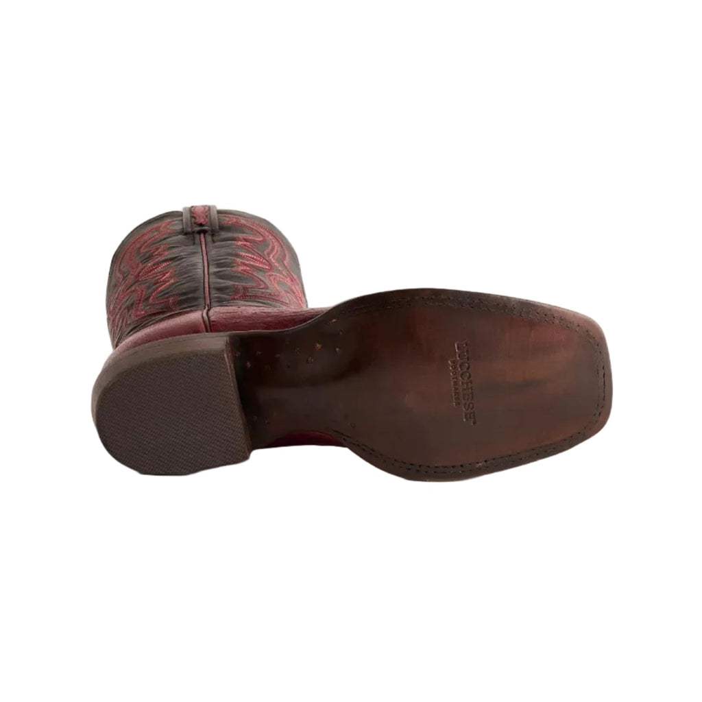 Lucchese Cecil Smooth Ostrich Men's Boot