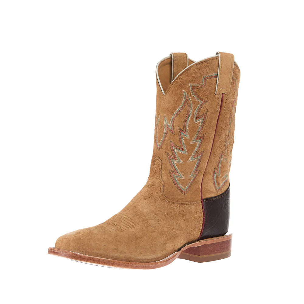 Justin CPX Tan Sueded Smooth Ostrich Men's Boot