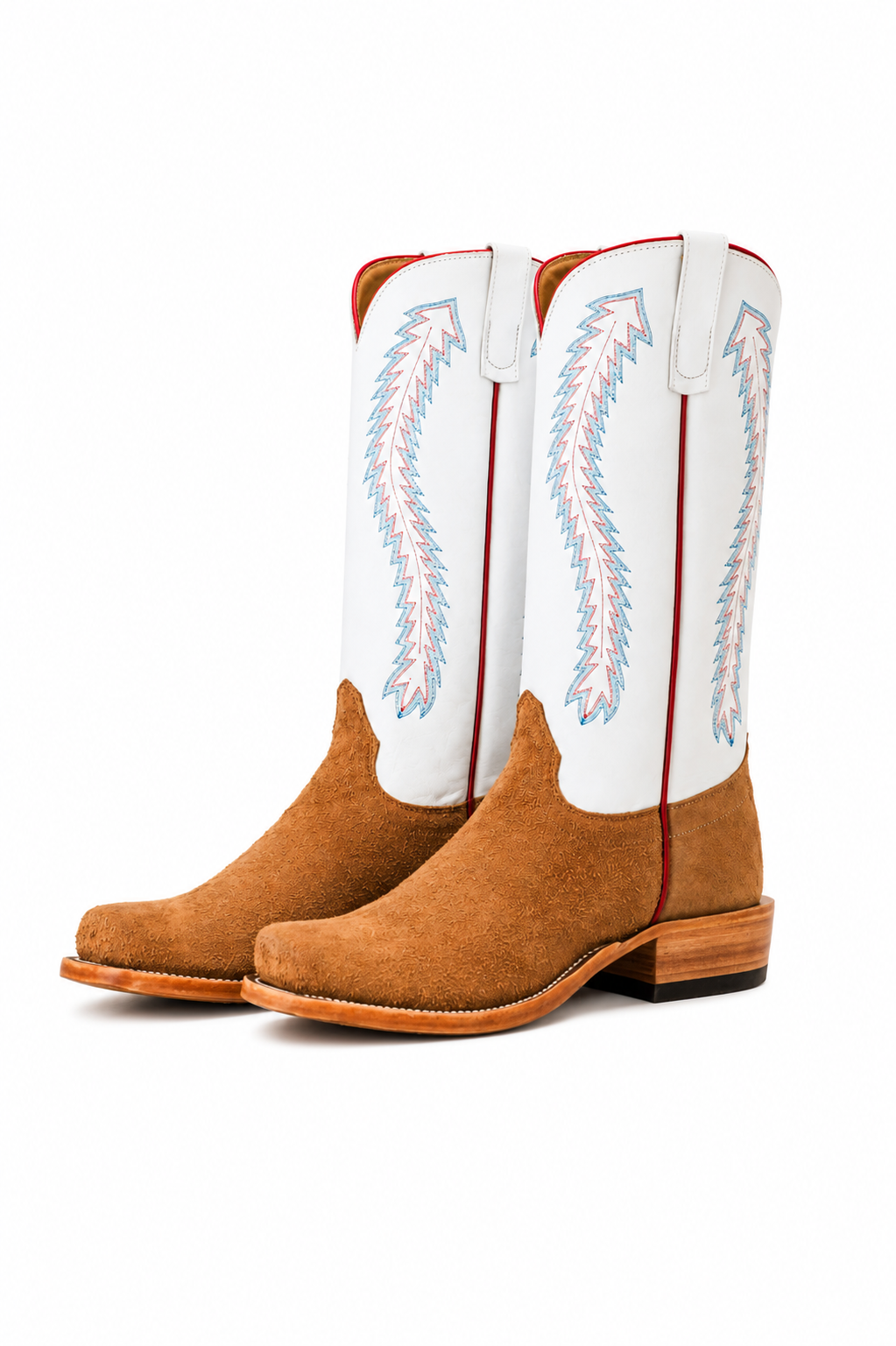 Olathe USA Brown Marine Field Reverse Boot
