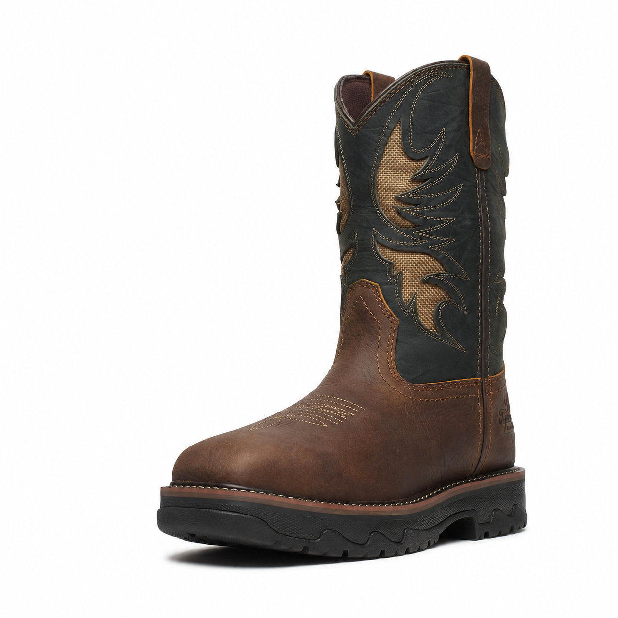 Thorogood Square Toe Wellington Men's Work Boot
