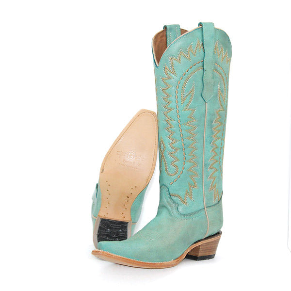 Circle G Ladies' Embroidered Tall Top Boots