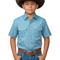 Ferrell "Clint" Short Sleeve Children's Pearl Snap Shirt