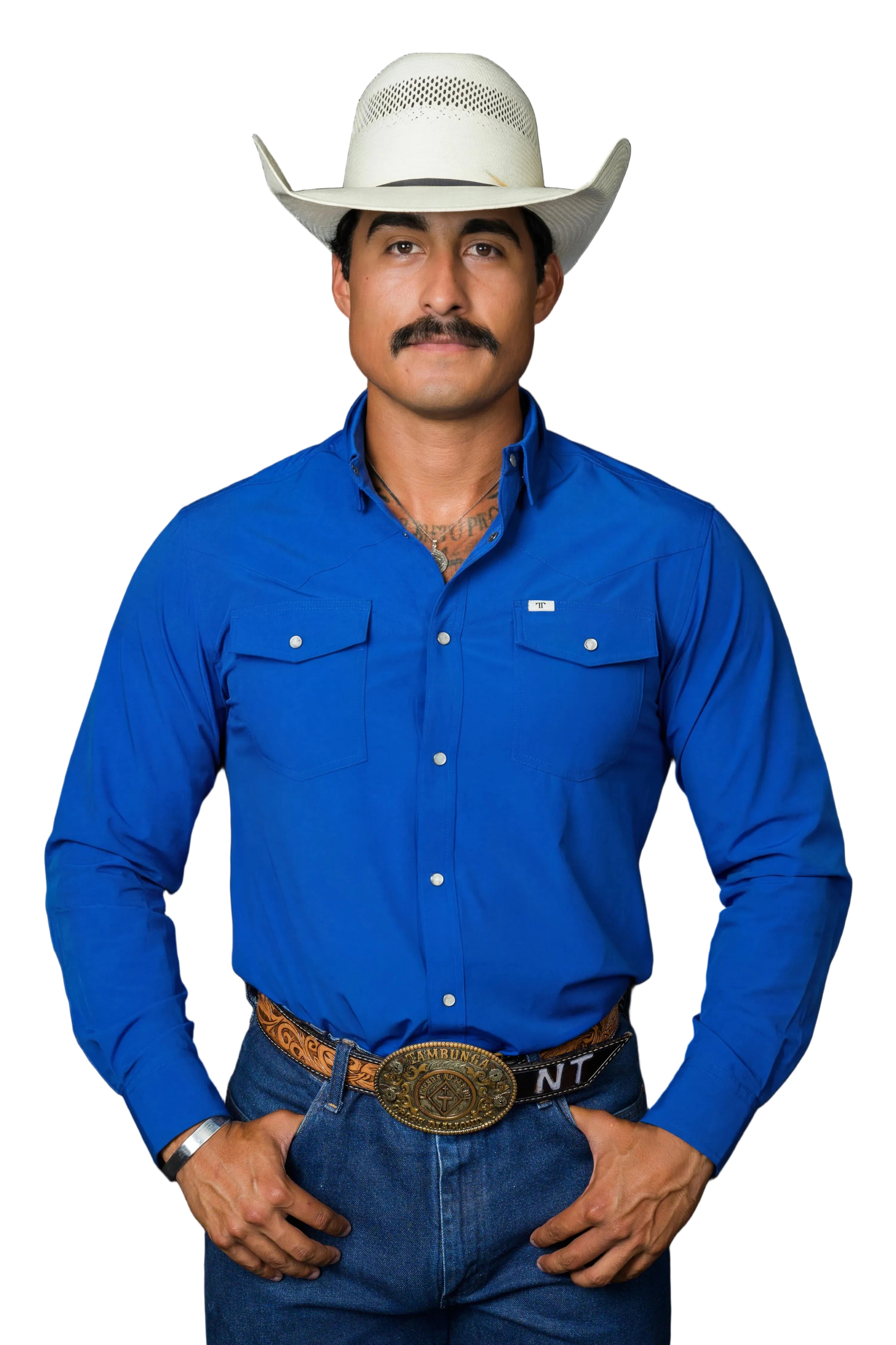Ferrell "Core" Long Sleeve Men's Pearl Snap Shirt