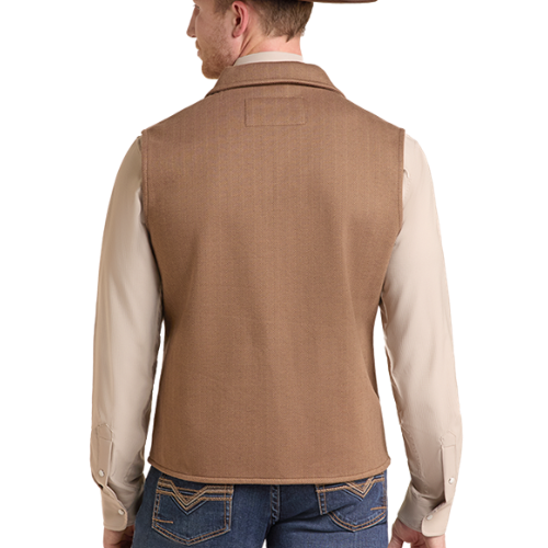 Rock & Roll Herringbone Men's Vest