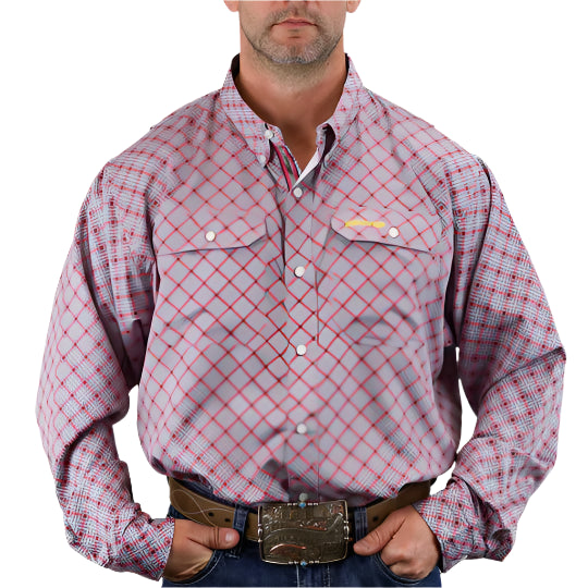 Drover Signature Series Corral Long Sleeve Men's Button Up