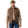 Ariat Vernon Wren Faux Leather Men's Vest