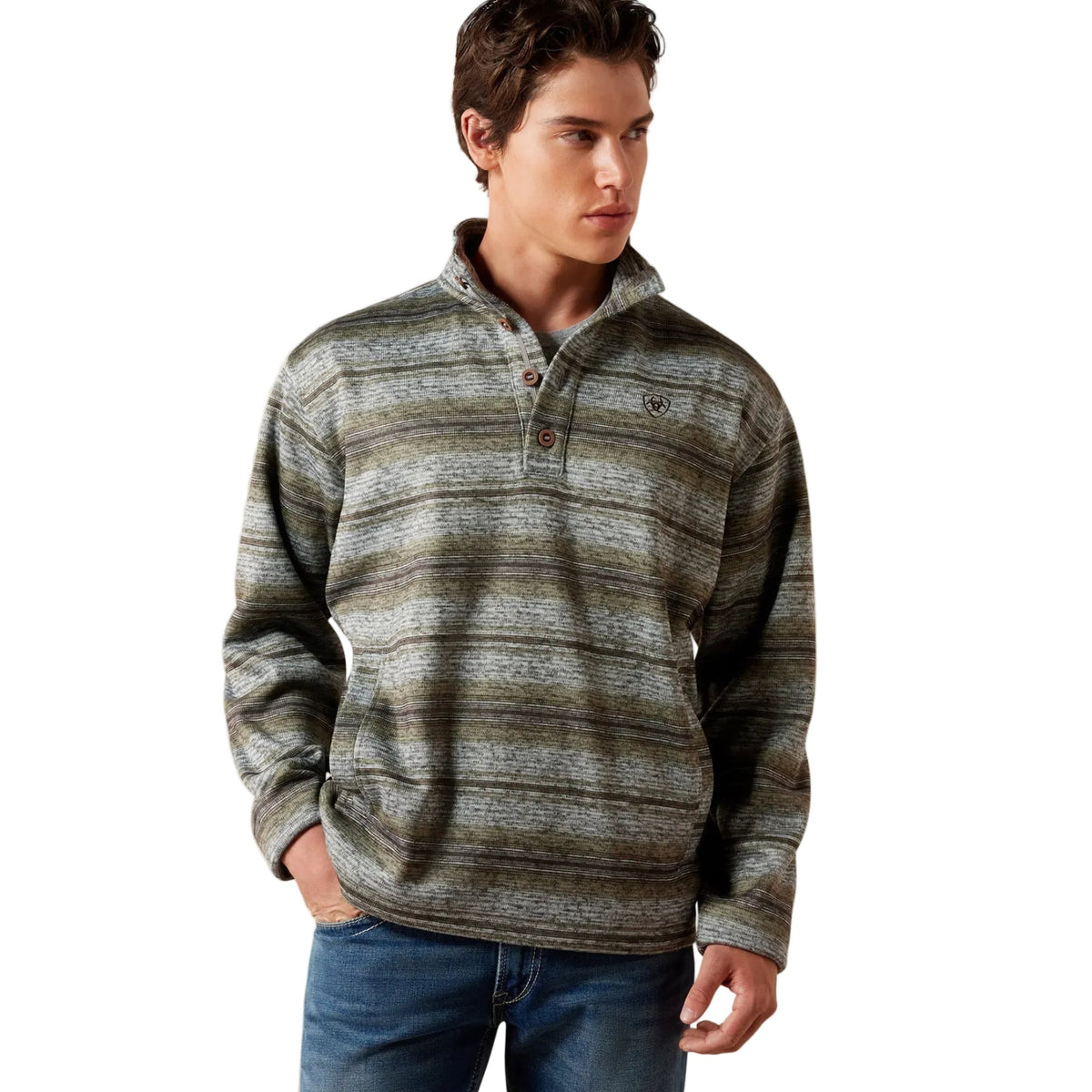 Ariat Caldwell Men's 1/4 Button Sweater