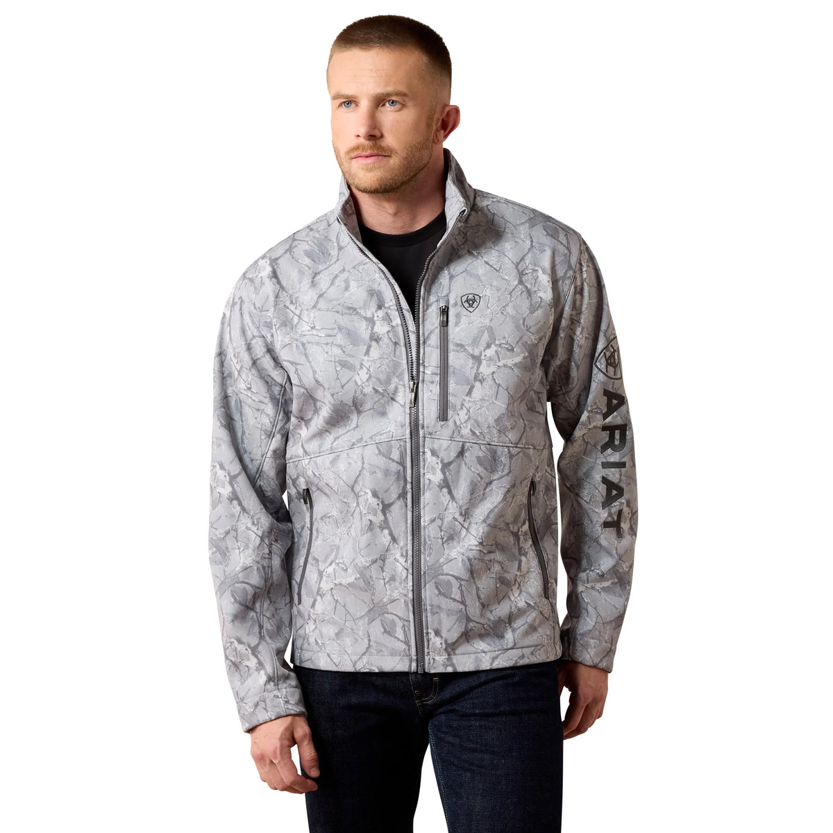 Ariat Men's Logo Softshell Camo Jacket