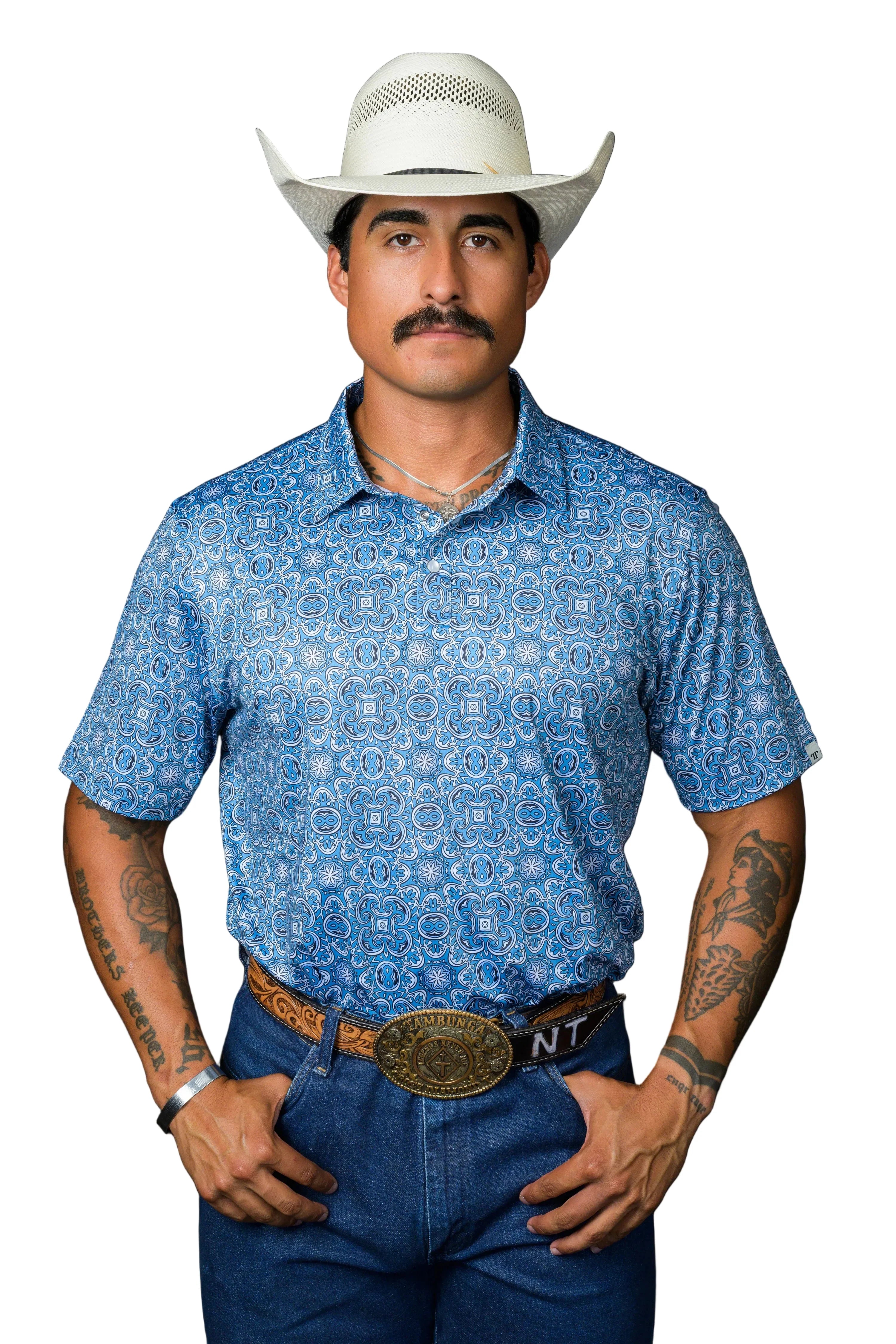 Ferrell "Bennett" Short Sleeve Men's Polo Shirt