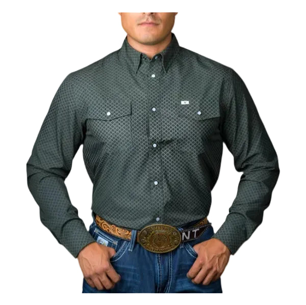 Ferrell "Buddy" Long Sleeve Men's Pearl Snap Shirt