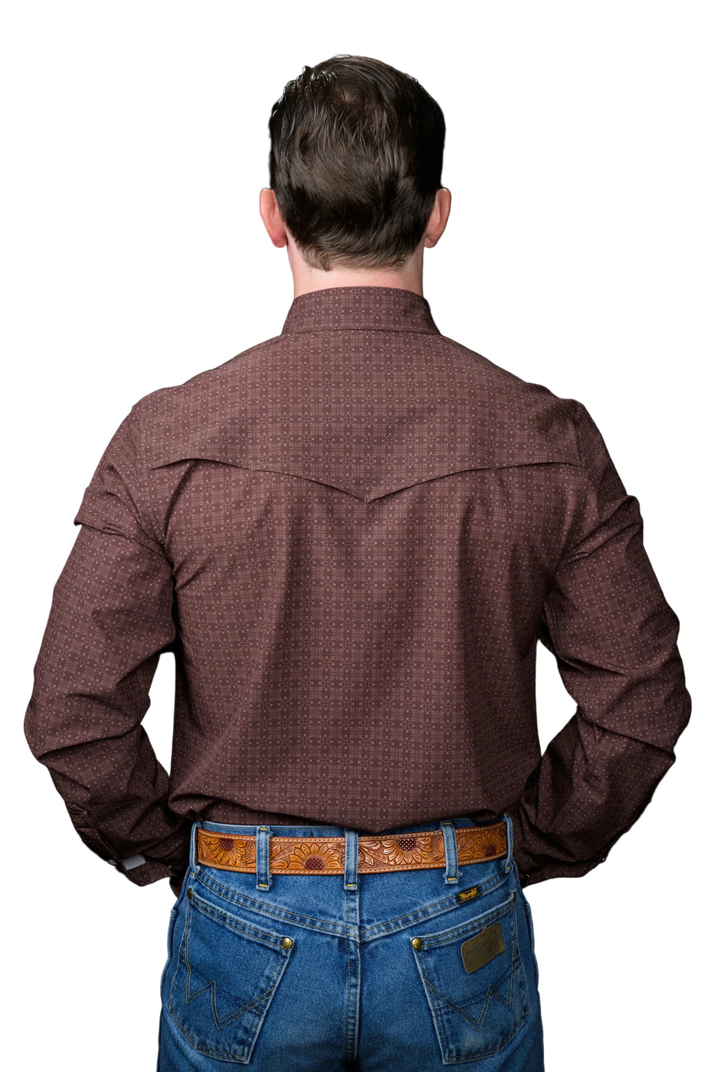 Ferrell "Collin" Long Sleeve Men's Pearl Snap Shirt