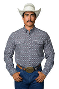 Ferrell "Connor" Long Sleeve Men's Pearl Snap Shirt