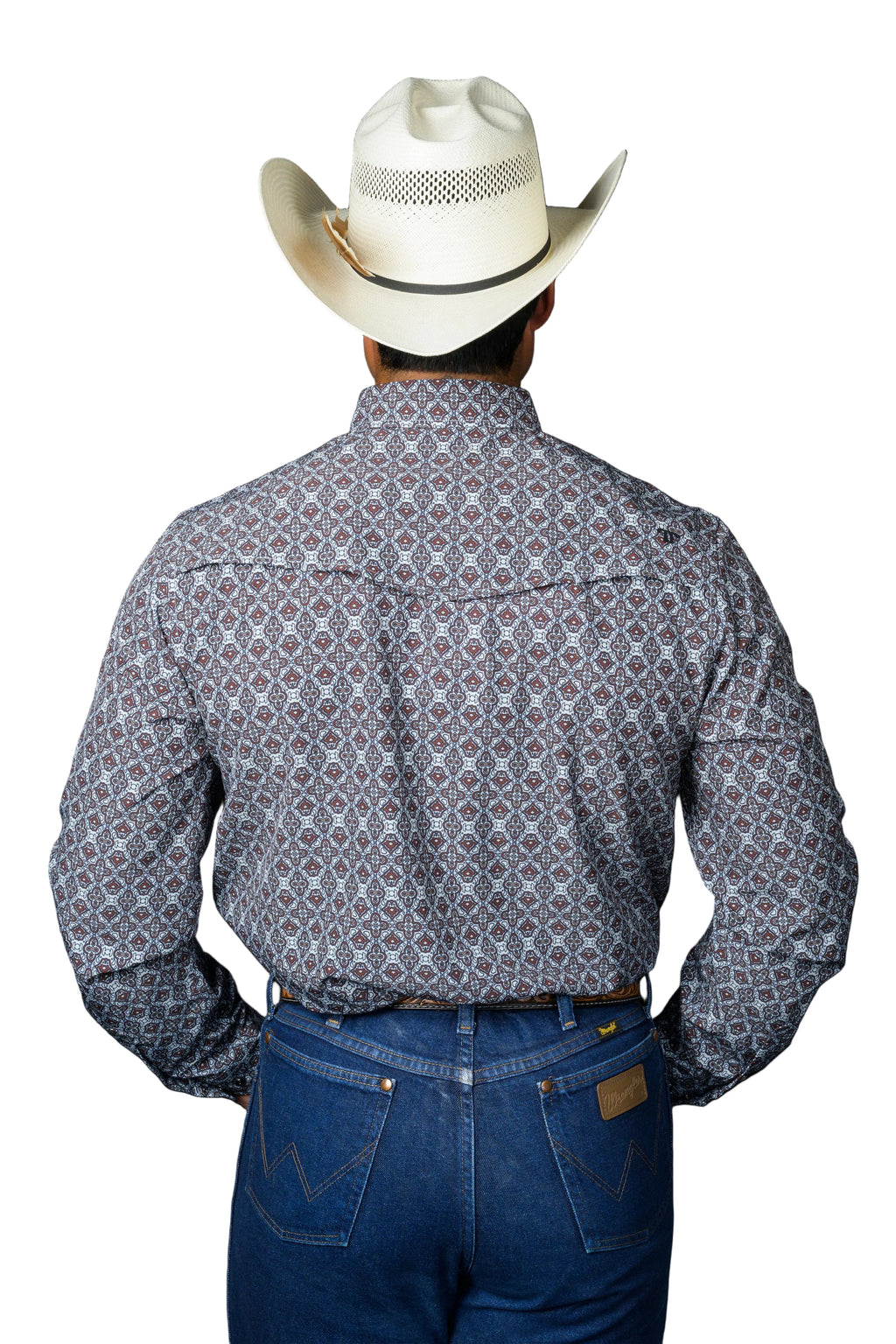 Ferrell "Connor" Long Sleeve Men's Pearl Snap Shirt