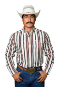 Ferrell "Wayne" Long Sleeve Men's Pearl Snap Shirt
