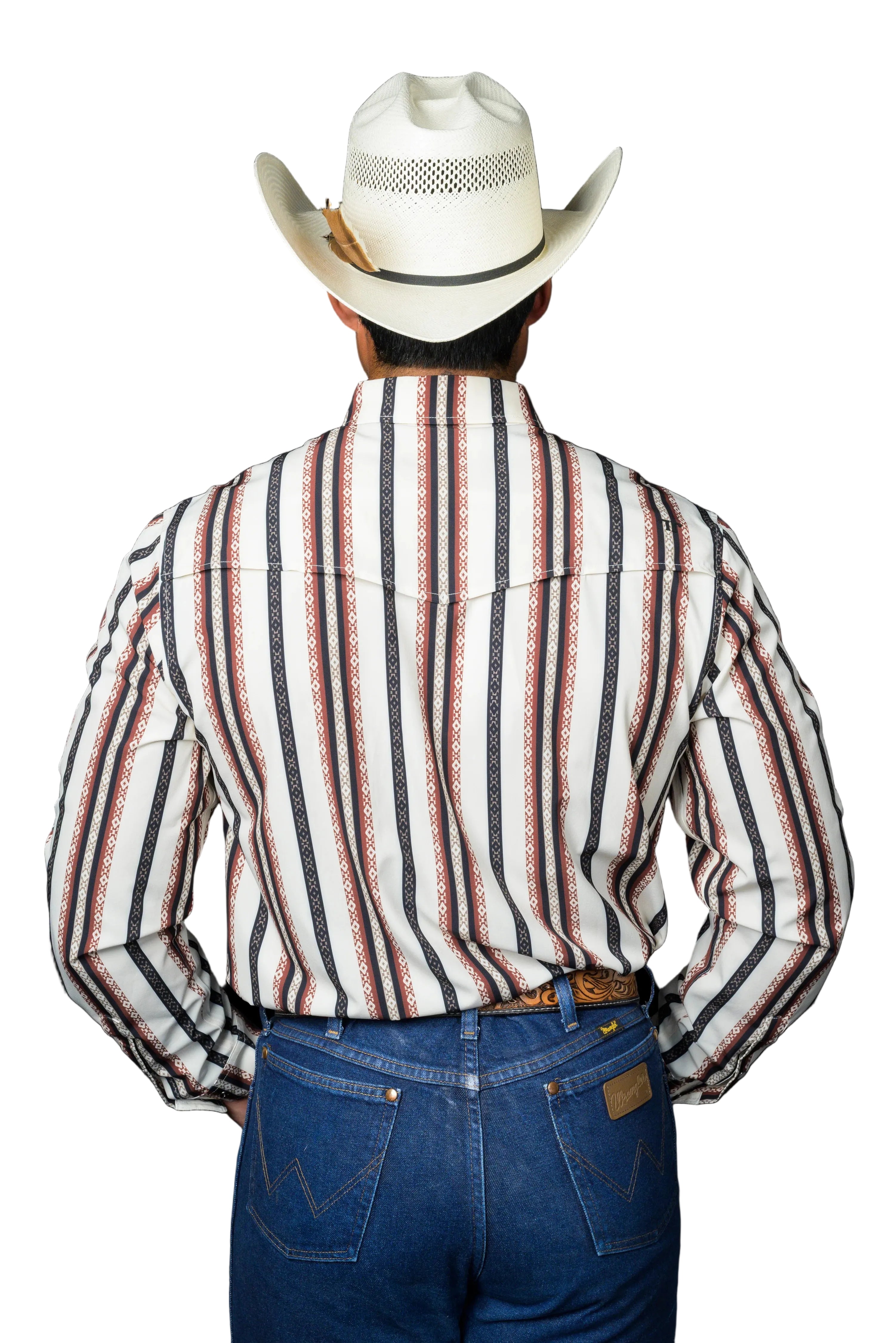 Ferrell "Wayne" Long Sleeve Men's Pearl Snap Shirt