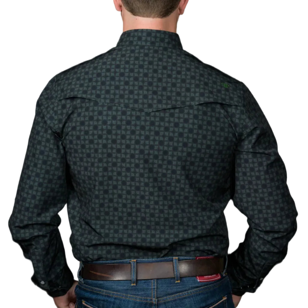 Ferrell "Easton" Long Sleeve Men's Pearl Snap Shirt