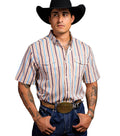 Ferrell "Edward" Short Sleeve Pearl Snap Men's Shirt