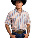 Ferrell "Edward" Short Sleeve Men's Pearl Snap Shirt