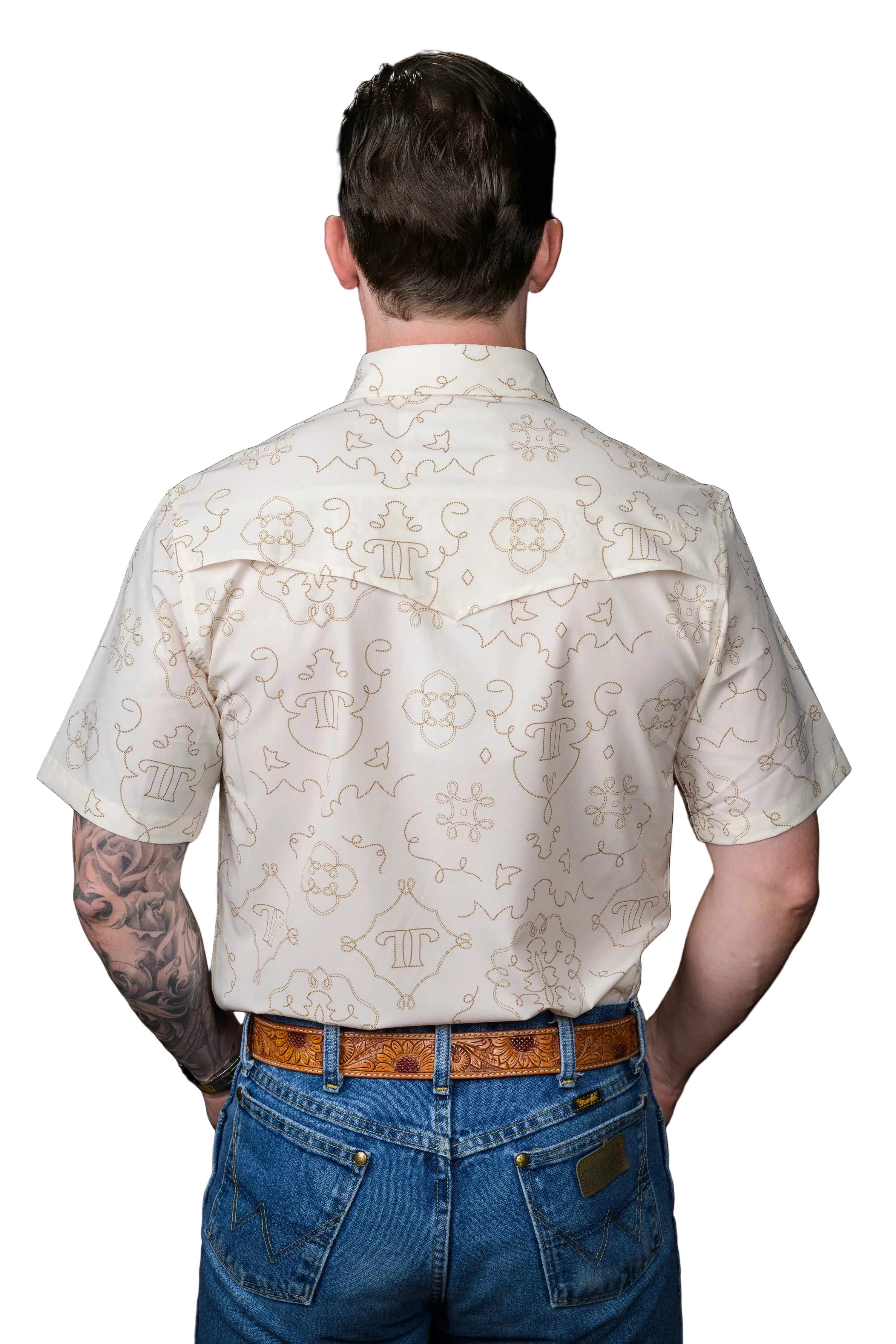 Ferrell "Carson" Short Sleeve Men's Pearl Snap Shirt