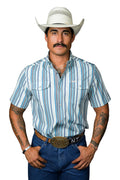 Ferrell "James" Short Sleeve Men's Pearl Snap Shirt