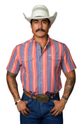 Ferrell "James" Short Sleeve Men's Pearl Snap Shirt