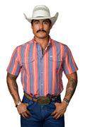 Ferrell "James" Short Sleeve Men's Pearl Snap Shirt