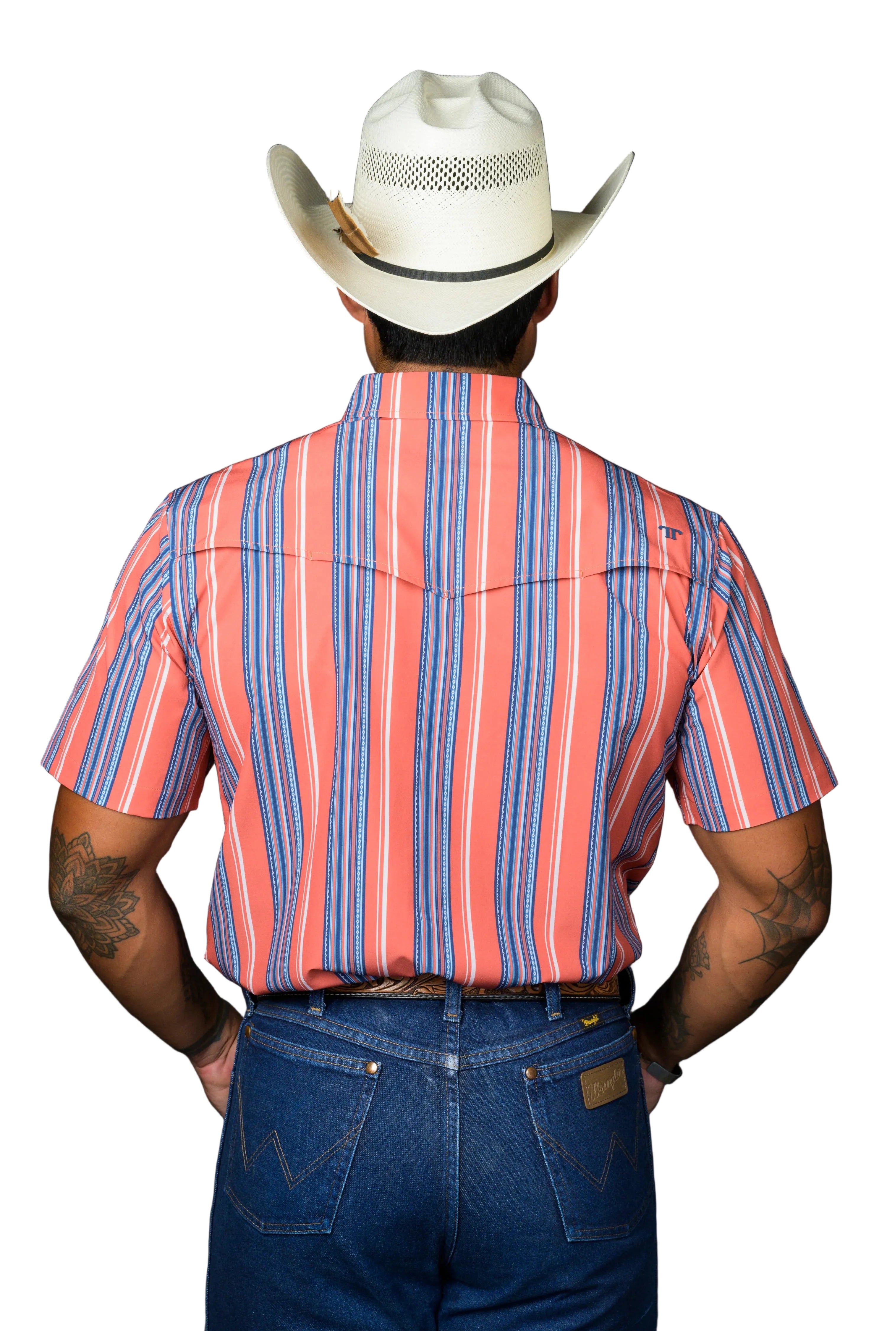 Ferrell "James" Short Sleeve Men's Pearl Snap Shirt