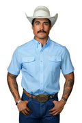 Ferrell "Carson" Short Sleeve Men's Pearl Snap Shirt
