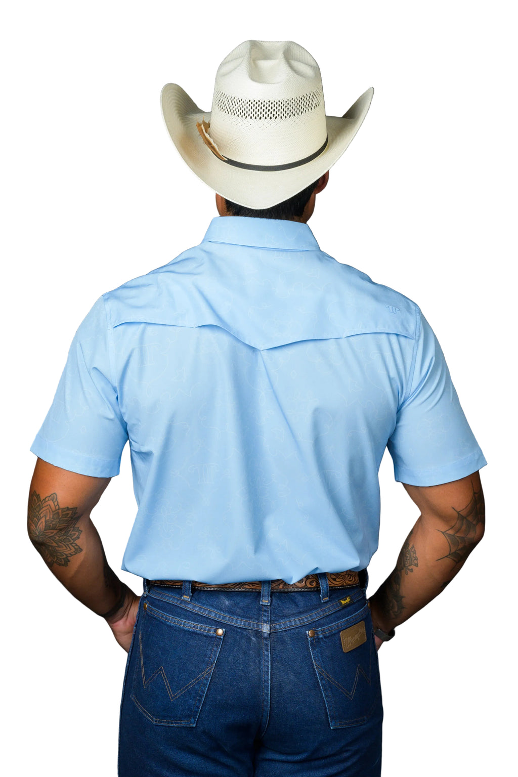 Ferrell "Carson" Short Sleeve Men's Pearl Snap Shirt