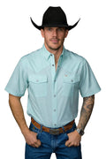 Ferrell "Carson" Short Sleeve Men's Pearl Snap Shirt