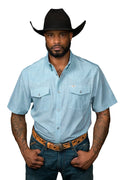 Ferrell "Carson" Short Sleeve Men's Pearl Snap Shirt