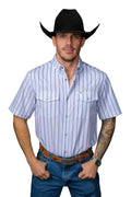 Ferrell "Jack" Short Sleeve Men's Pearl Snap Shirt