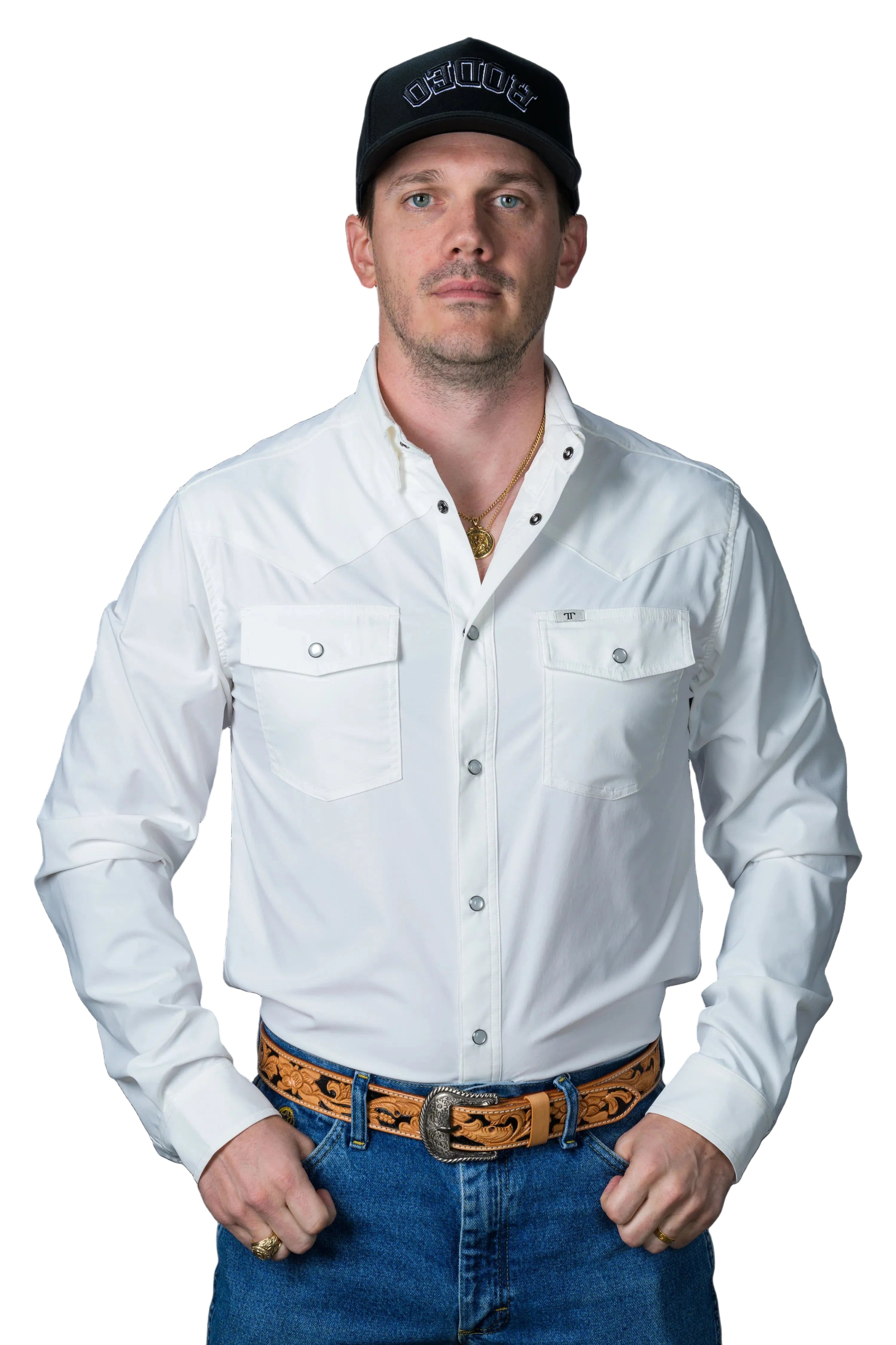 Ferrell "Core" Long Sleeve Men's Pearl Snap Shirt