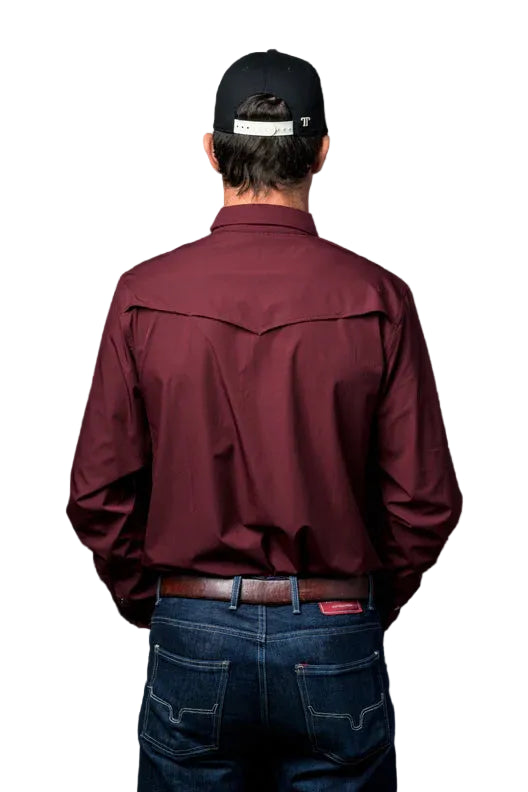 Ferrell "Core" Long Sleeve Men's Pearl Snap Shirt