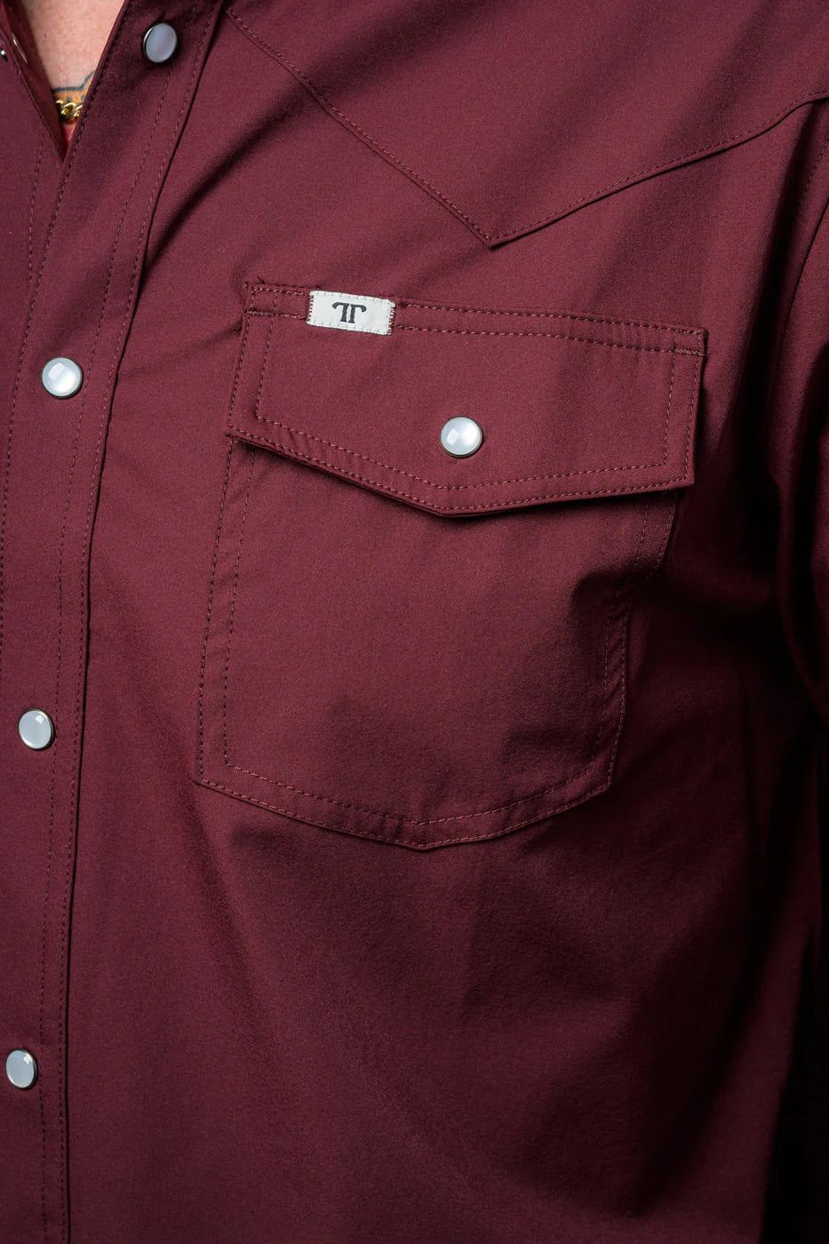Ferrell "Core" Long Sleeve Men's Pearl Snap Shirt