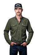 Ferrell "Core" Long Sleeve Men's Pearl Snap Shirt