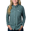 Ferrell "Core" Long Sleeve Ladies' Pearl Snap Shirt