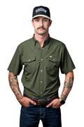 Ferrell "Core" Short Sleeve Men's Pearl Snap Shirt