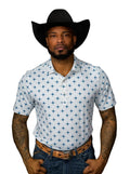 Ferrell "Beau" Short Sleeve Men's Pearl Snap Polo