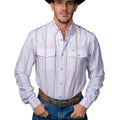 Ferrell "Tristan" Long Sleeve Men's Pearl Snap Shirt