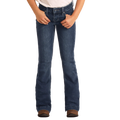 Rock & Roll Girl's Mid Rise Trouser Jean
