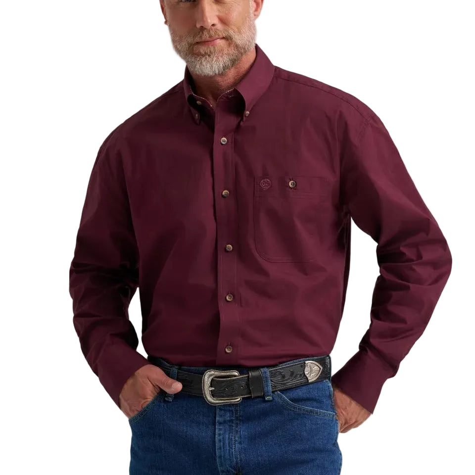 Wrangler George Strait Men's Performance Button Down Shirt