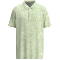 Hooey "The Weekender" Polo Cream/Green Men's Polo