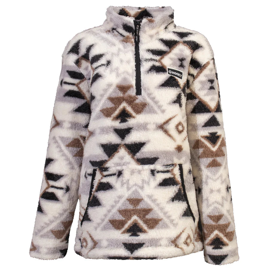 Hooey Children's Cream Fleece Pullover