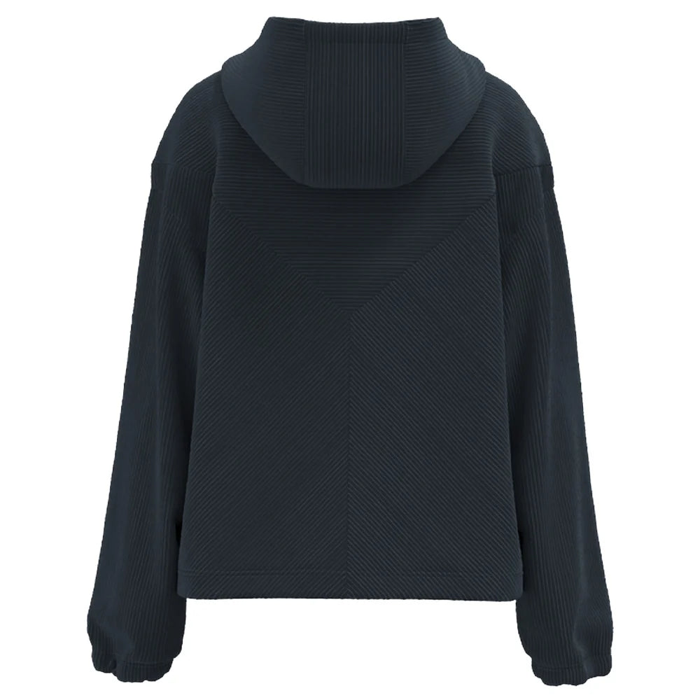 Hooey Cowgirl Corduroy Ladies' 1/4 Zip Hoodie
