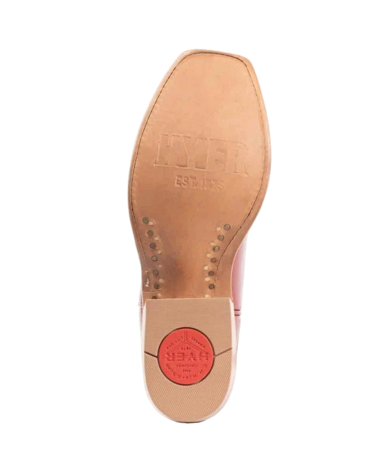 Hyer Ladies' Leawood Amber Red Cowhide
