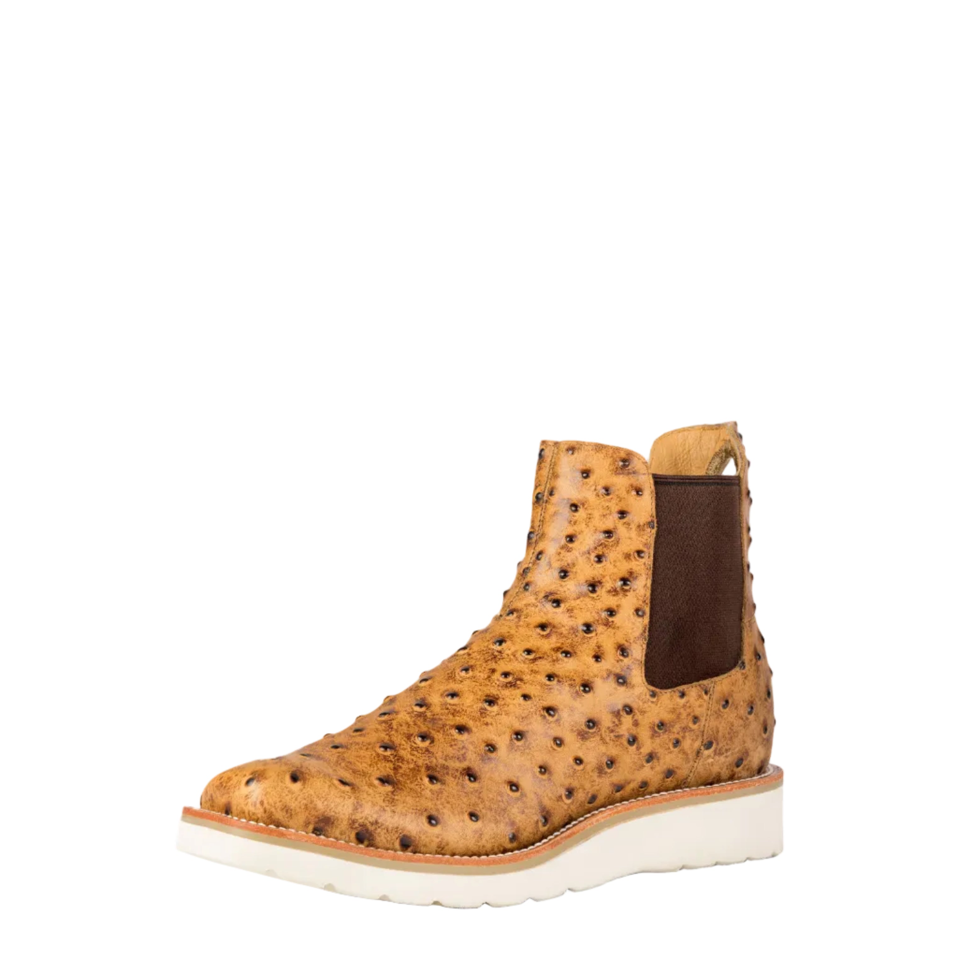 Horsepower Men's Saddle Impostrich "Swedge" Boots