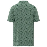 Load image into Gallery viewer, Hooey &quot;the Weekender&quot; Aqua Cowboy Golf Men&#39;s Polo
